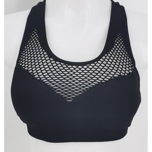 Black sports bra